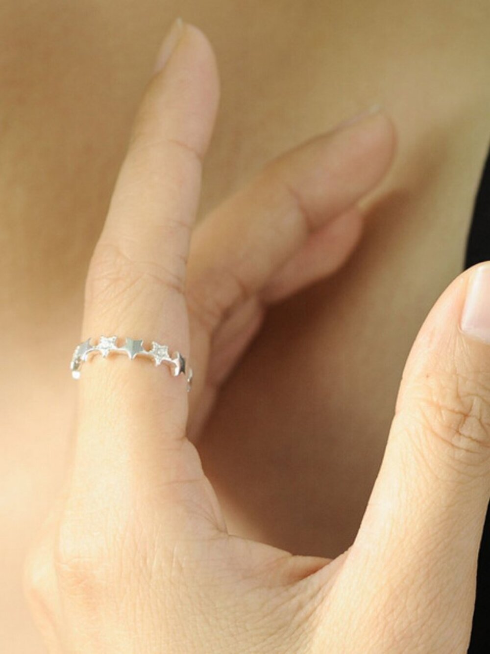 Star Ring sparkly
